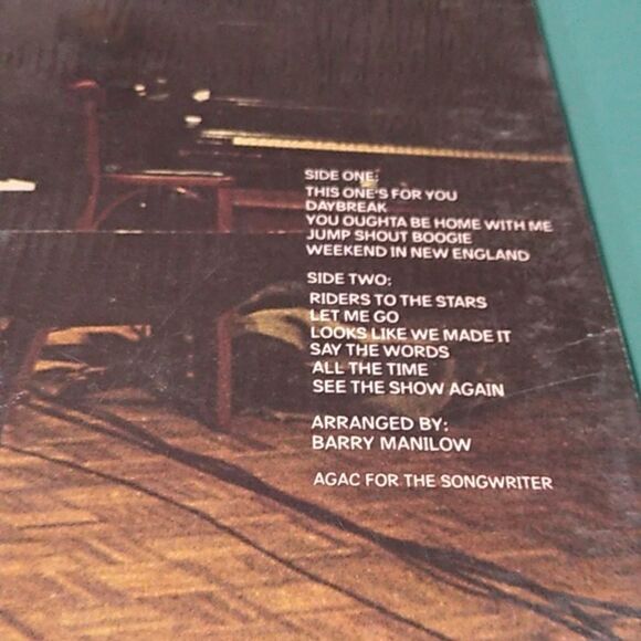 Barry Manilow This One's For You Vinyl Record - Picture 4 of 12